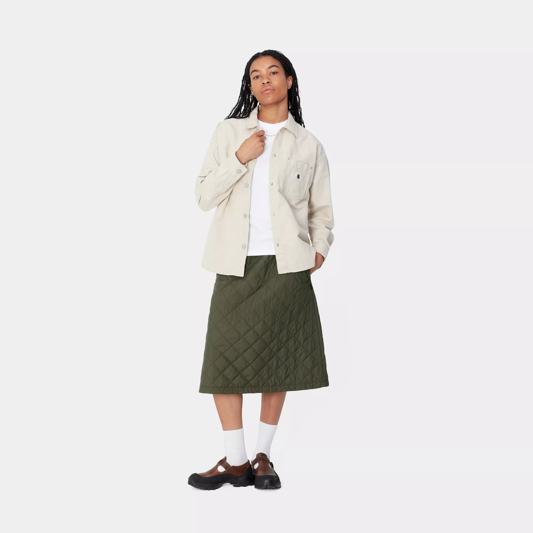 W' Selma Skirt Office Green Carhartt WIP