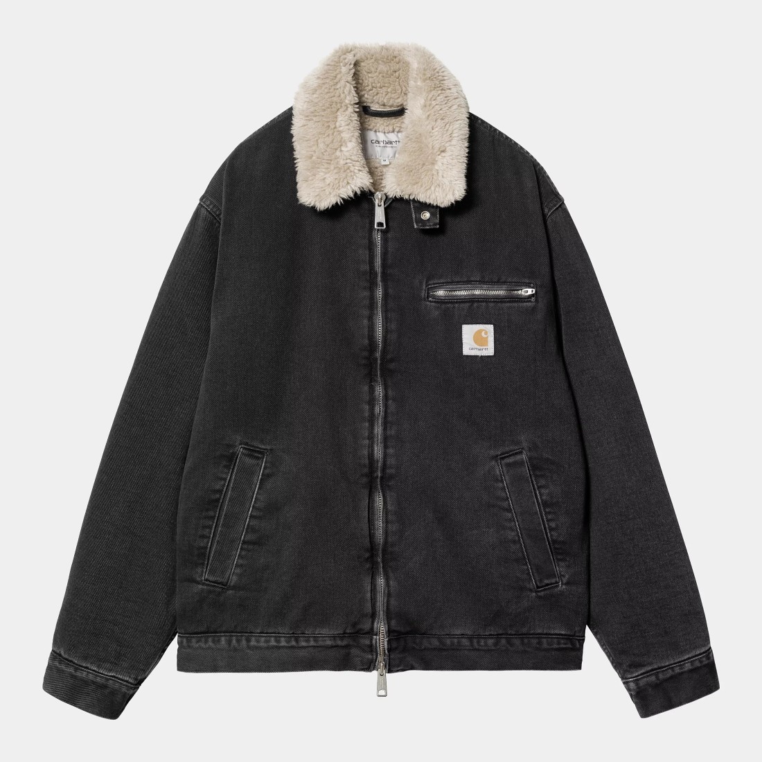 Herald Jacket Black / Wall Stone Washed Carhartt WIP