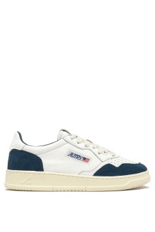 Basket Medalist Low Leather Goat / Suede Blanc / Capri Autry