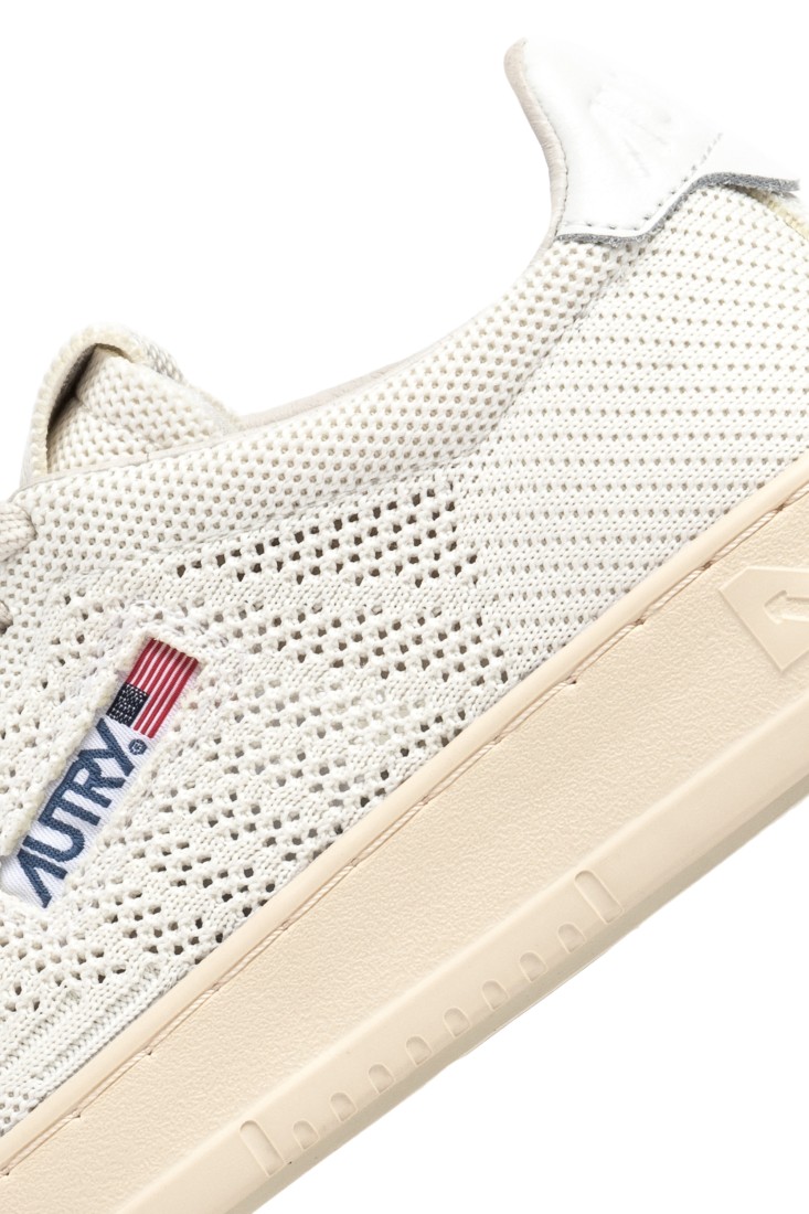 Basket Medalist Low Easeknit / Leather white / Ivory Autry