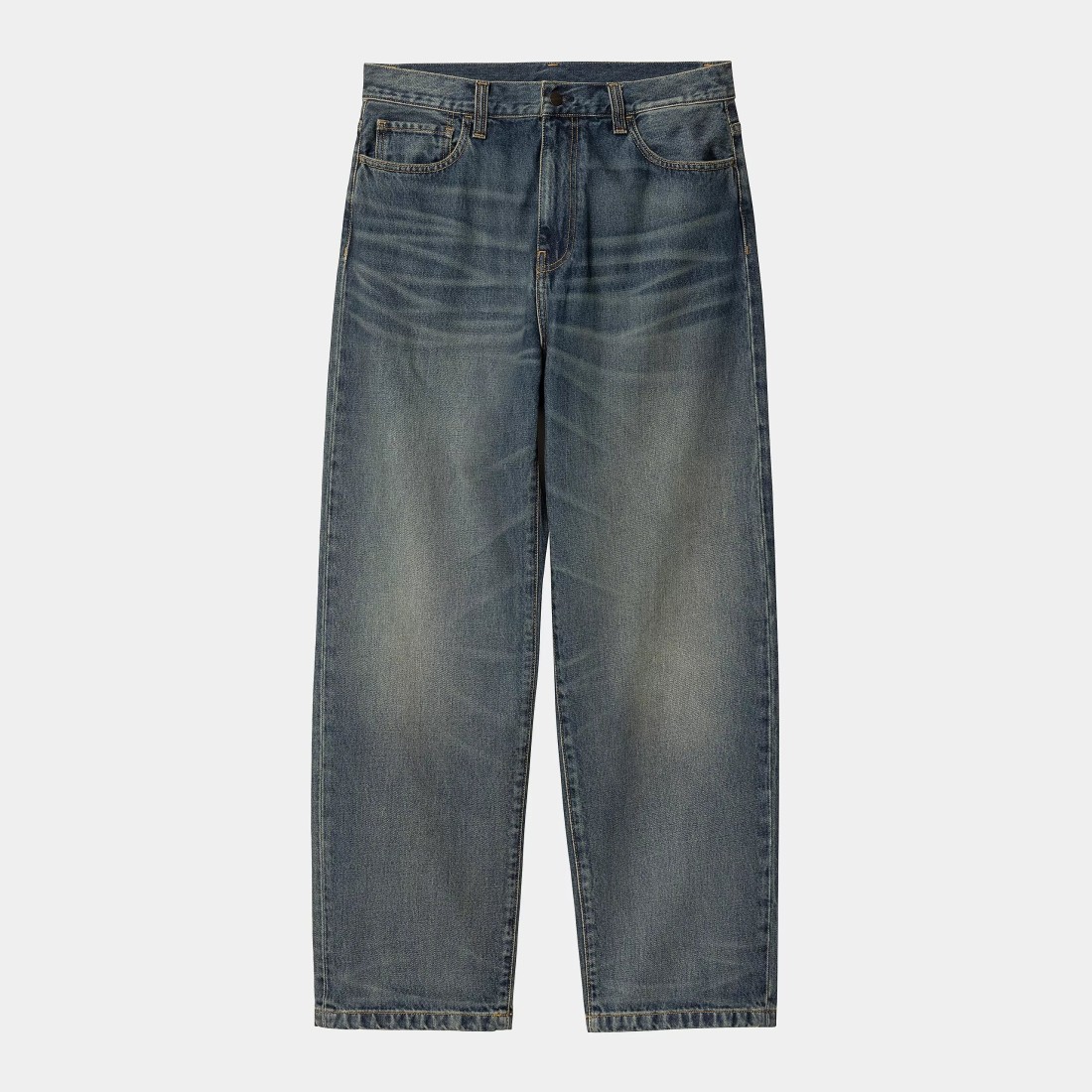 Landon Pant Blue Worn Used Wash Carhartt WIP