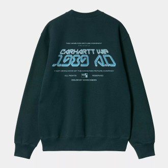 Greatest Flicks Sweat Deep Lagoon Carhartt WIP