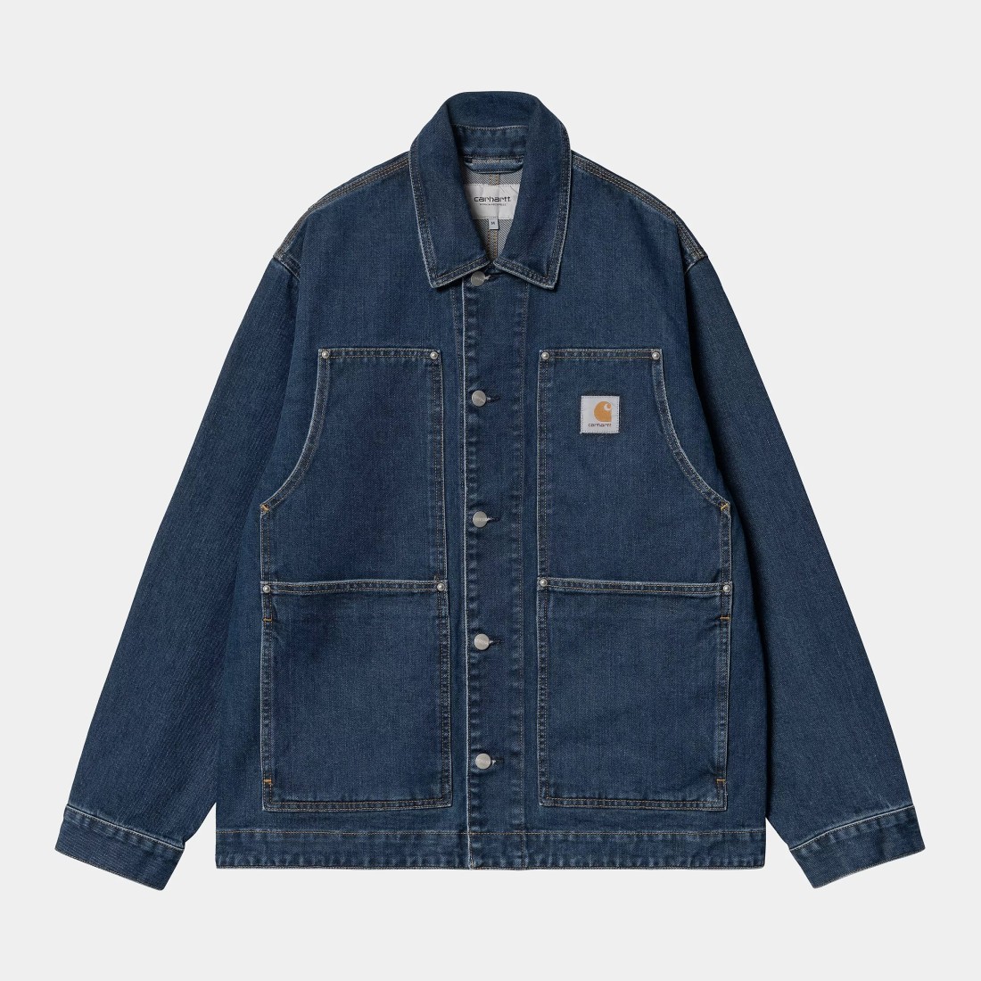 OG Double Front Jacket Blue Stone Washed Carhartt WIP