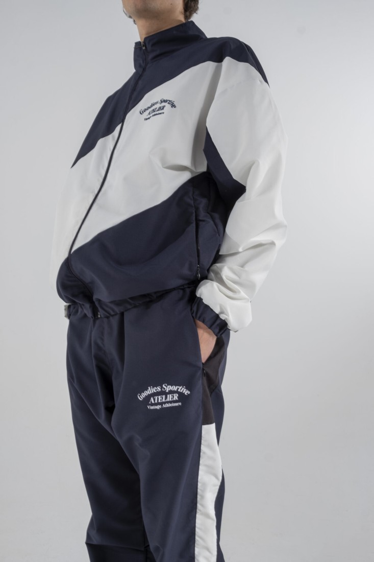 Artic Tracksuit Jacket Blue / White Goodies Sportive