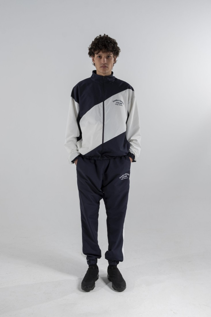 Artic Tracksuit Jacket Blue / White Goodies Sportive