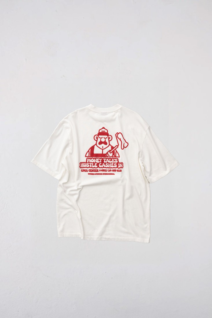 Money Talks Tee White Goodies Sportive