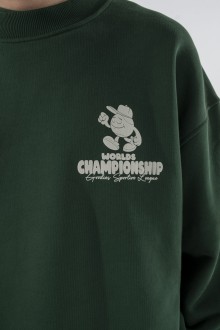 Championship Green Crewneck Goodies Sportive