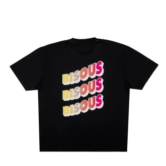 T-Shirt Unisex Sonics Black Tie/ Dye Bisous Skateboards