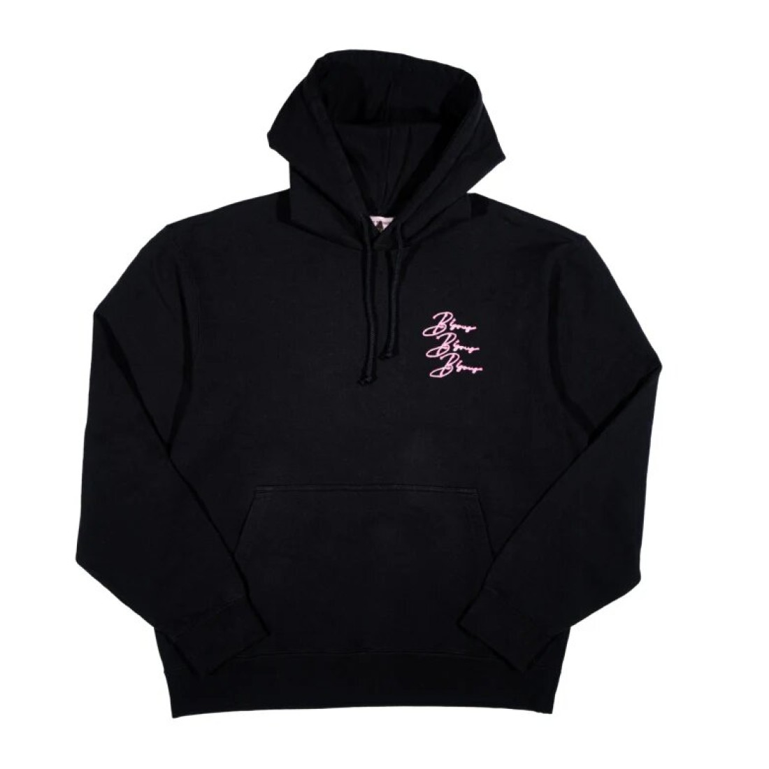 Hoodie Unisex Cigarette Black Bisous Skateboards