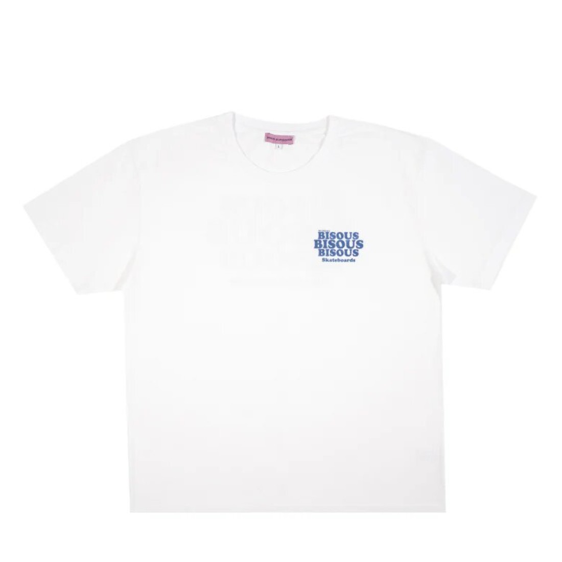 T-Shirt Unisex Grease White Bisous Skateboards