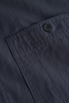 Ivan Tech Poplin SS Shirt Dark Navy Norse Projects